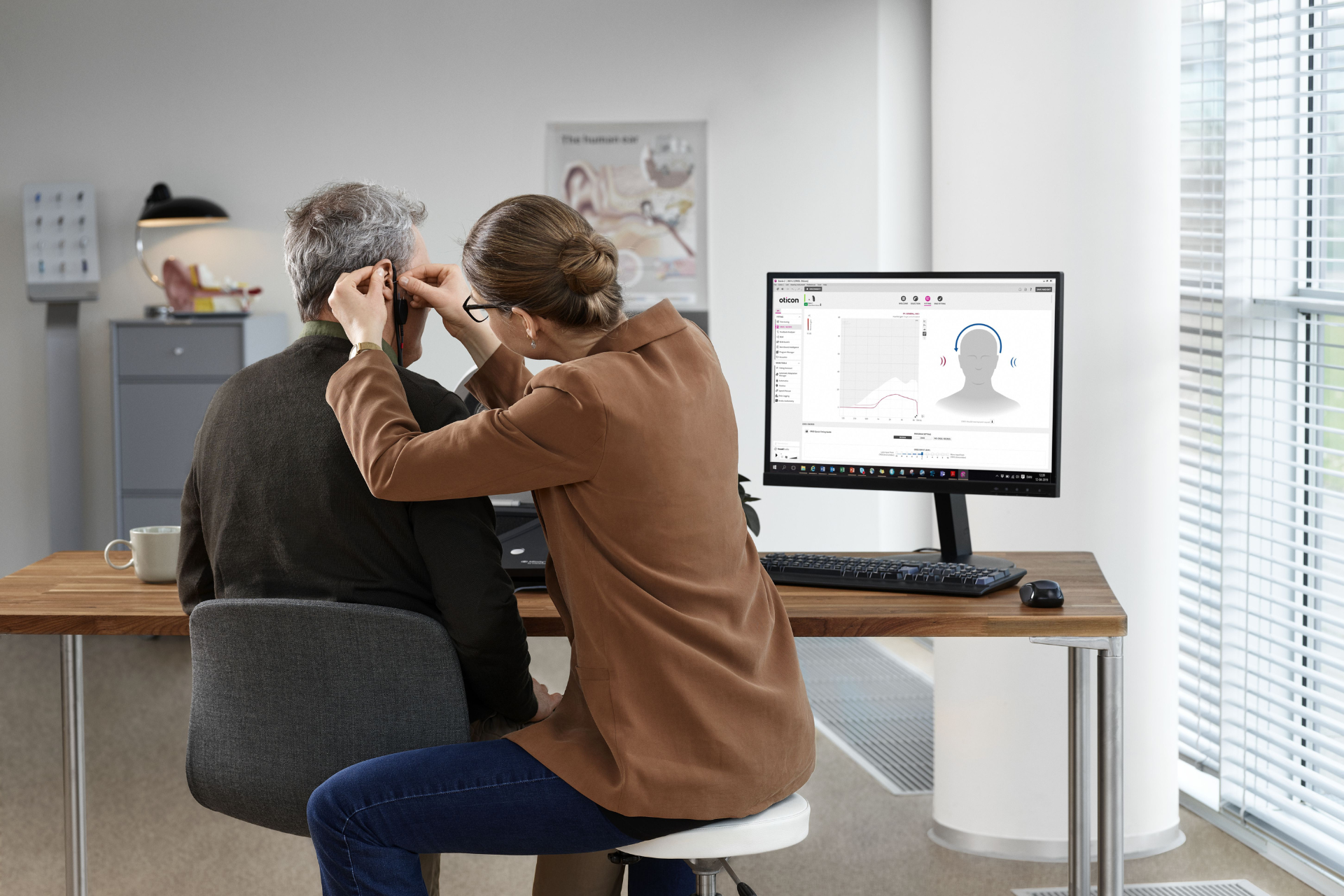 CROS hearing aids Fitting Oticon CROS hearing aids